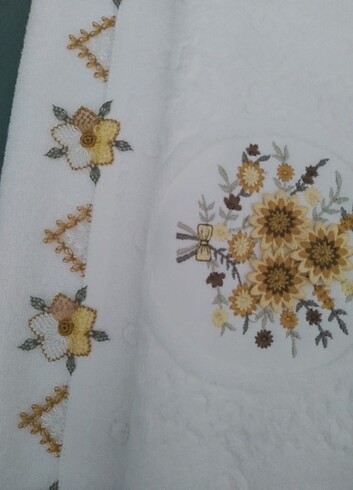 İğne oyası havlu - Görsel 5