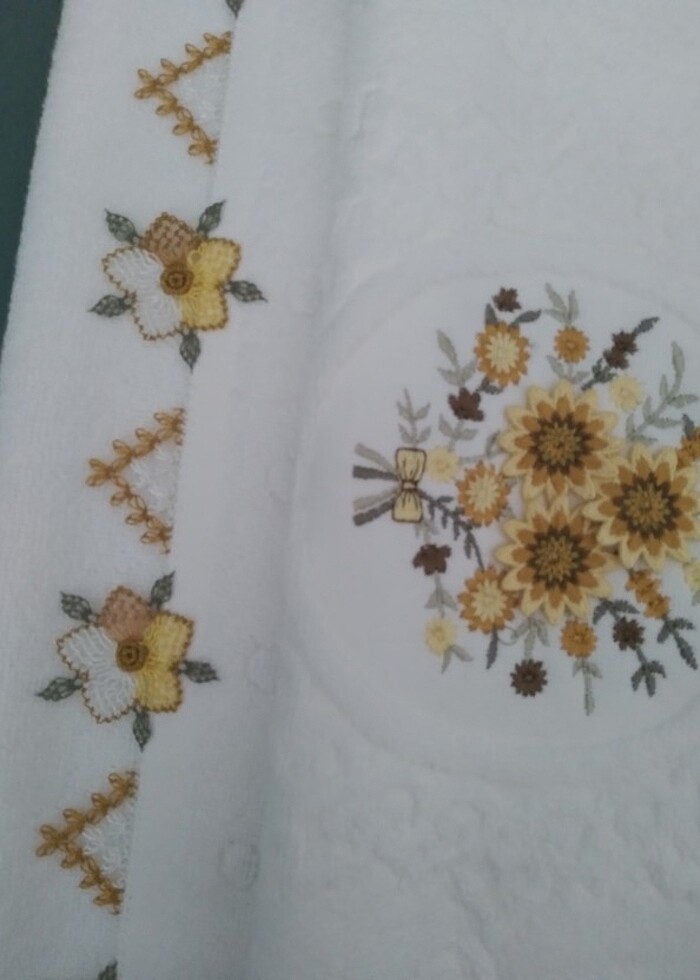 İğne oyası havlu  - Görsel 5