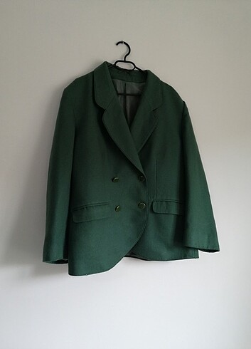 42 Beden yeşil Renk Blazer ceket