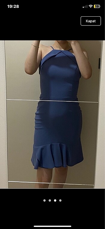 Mavi elbise