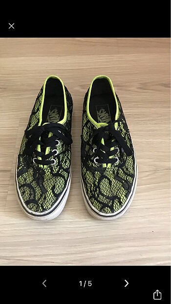 Vans neon dantelli