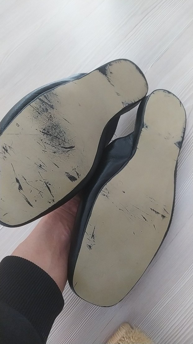 Erkek Siyah Minimalist Tokalı Ev Terliği - Görsel 3