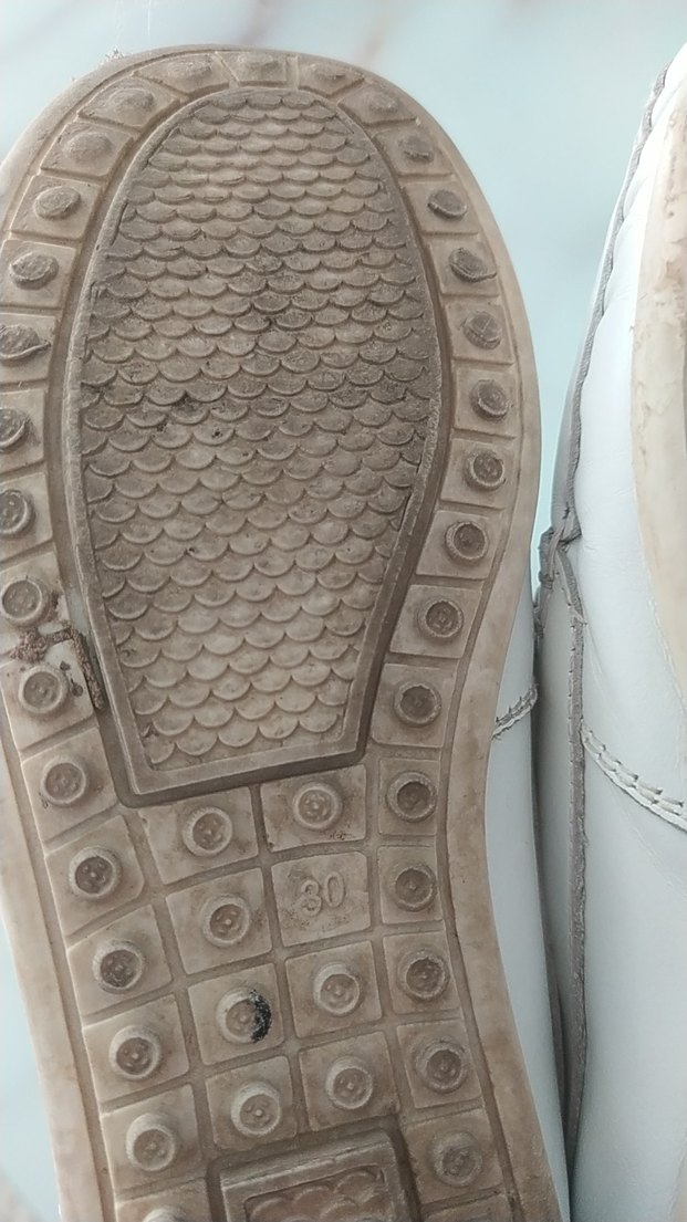 Beyaz Tokalı Erkek Çocuk Ayakkabısı - Görsel 5