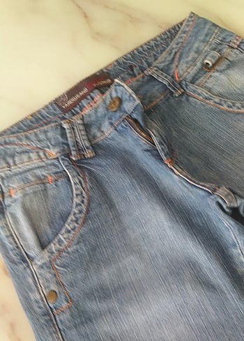 Yardley Gri Yıkamalı Regular Fit Denim Kadın Pantolon