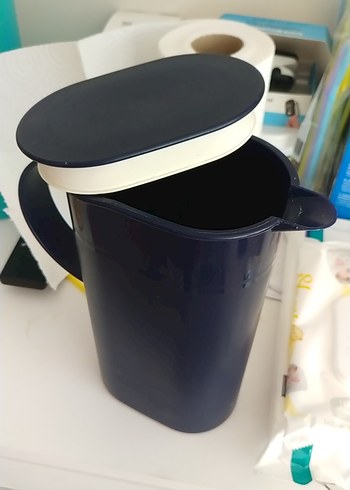  Beden mavi Renk Tupperware sürahi