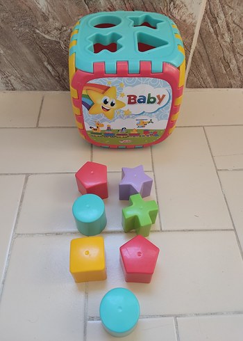 Renkli Bebek Şekil Eşleştirme Oyuncağı
