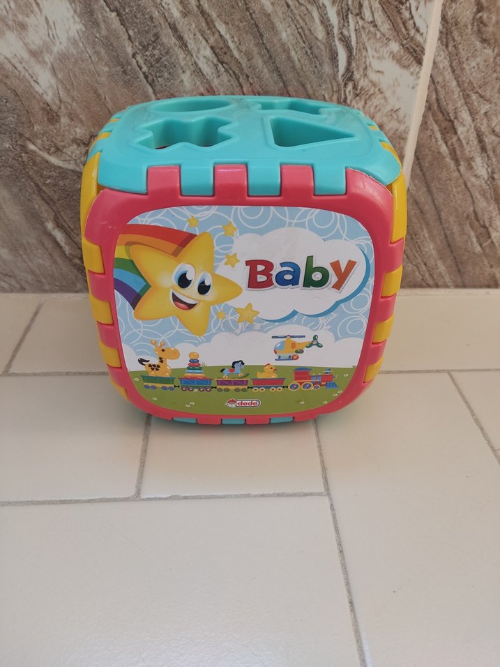 Renkli Bebek Şekil Eşleştirme Oyuncağı - Görsel 2