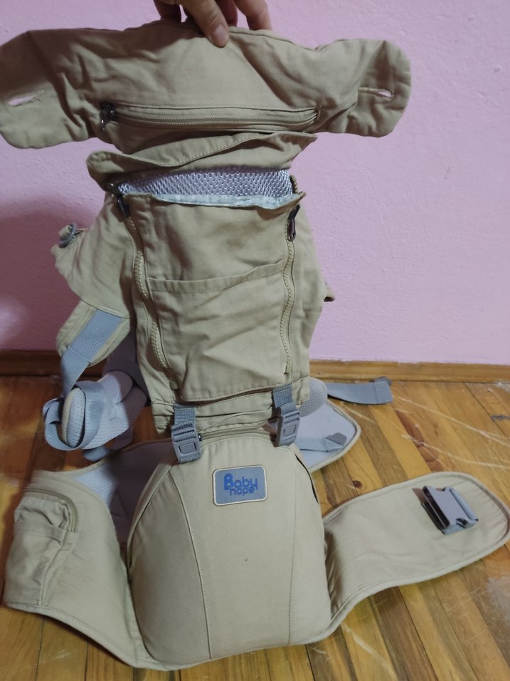 baby hope Konforlu Bebek Taşıyıcı - Camel Renk de - Görsel 2