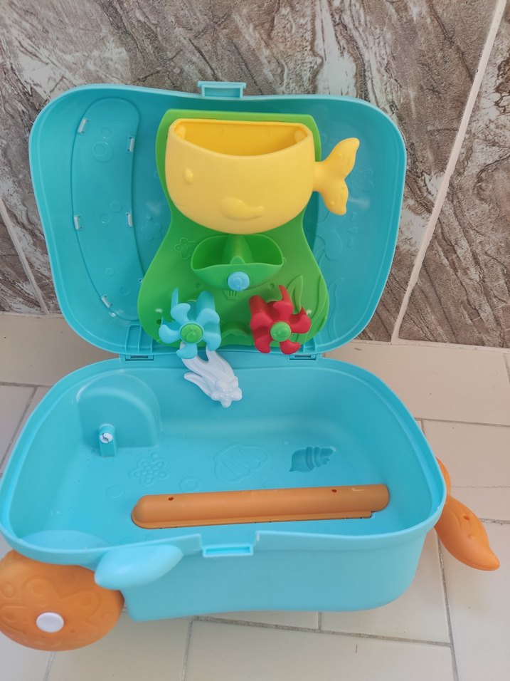 Çocuklar için Mavi Balina oyuncak  Çantası - Görsel 2