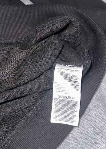 Siyah Oversize Nike Sweatshirt - Görsel 2
