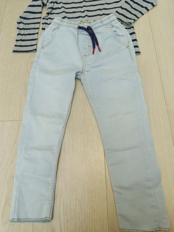 #Erkek #çocuk #Denim #Pantolon #t-shirt #Takım - Görsel 3