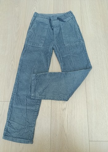#Mavi #Erkek #Çocuk #Kadife #Pantolon - Görsel 2