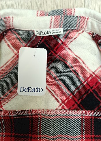 #Unisex #Ekose #Uzun #Kollu #Gömlek - Görsel 3