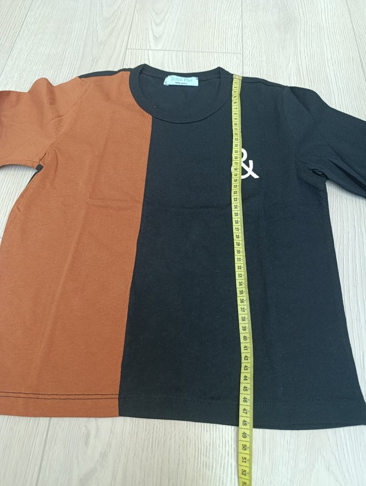 Erkek #Çocuk Kahverengi Siyah Streetwear #Eşofman #Takımı - Görsel 2