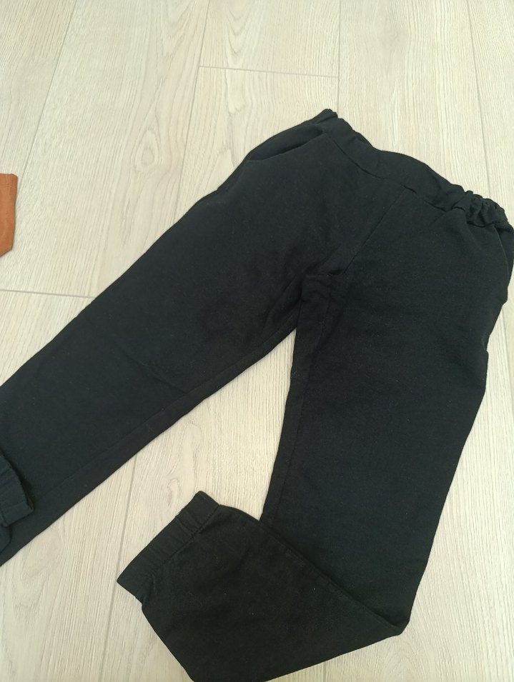 Erkek #Çocuk Kahverengi Siyah Streetwear #Eşofman #Takımı - Görsel 5