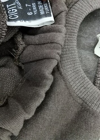 6 Yaş Beden kahverengi Renk Cigit Unisex #çocuk takım 