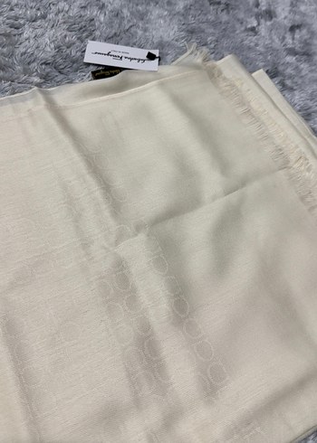 Salvatore Ferragamo Yün İpek Şal - Görsel 4