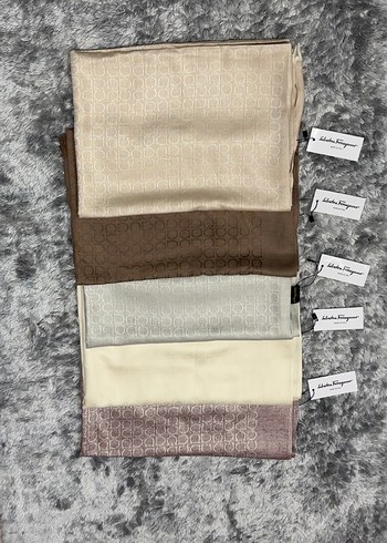 Salvatore Ferragamo Yün İpek Şal - Görsel 6