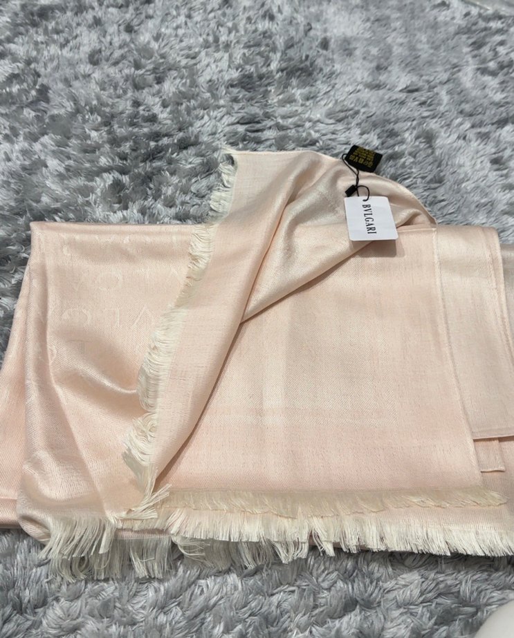 Bvlgari Yün İpek Şal - Görsel 2