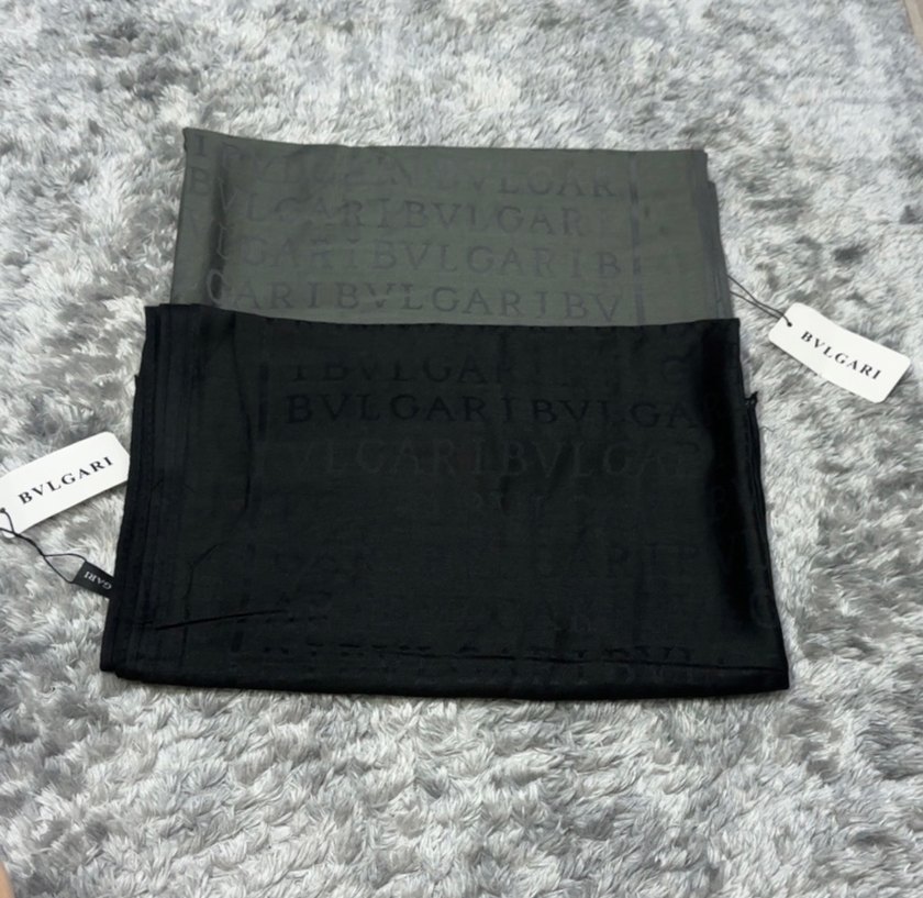 Bvlgari yün ipek Şal - Görsel 4