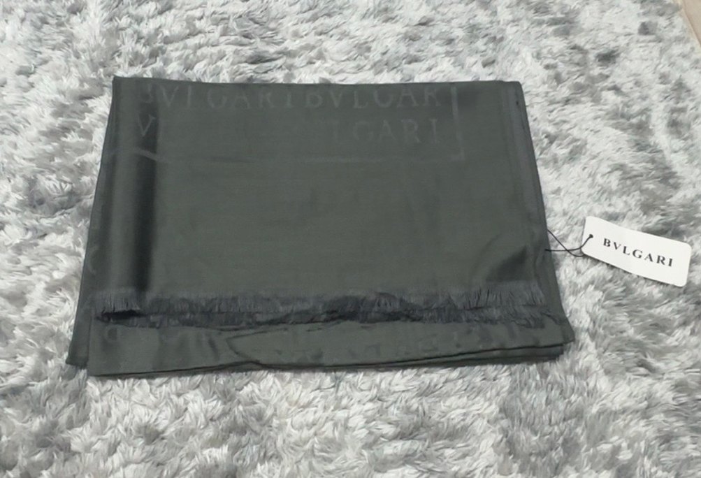 Bvlgari yün ipek şal - Görsel 3