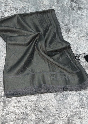 Chanel yün ipek şal - Görsel 3