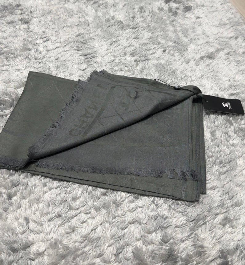 Chanel yün ipek şal - Görsel 5