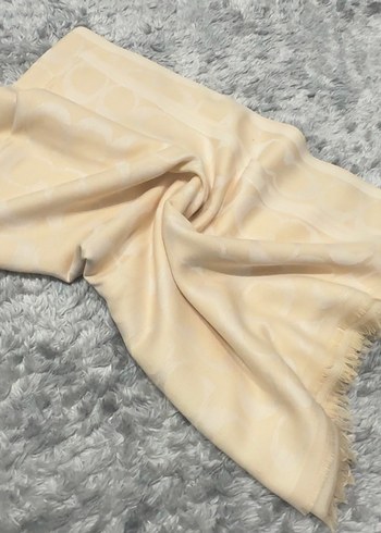 Coach yün ipek şal - Görsel 2