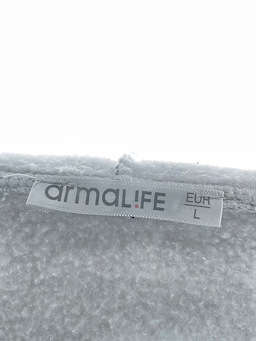 l Beden gri Renk Armalife Sweatshirt %70 İndirimli.