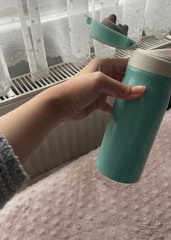 Turkuaz Termos Pastel Renk - Görsel 3