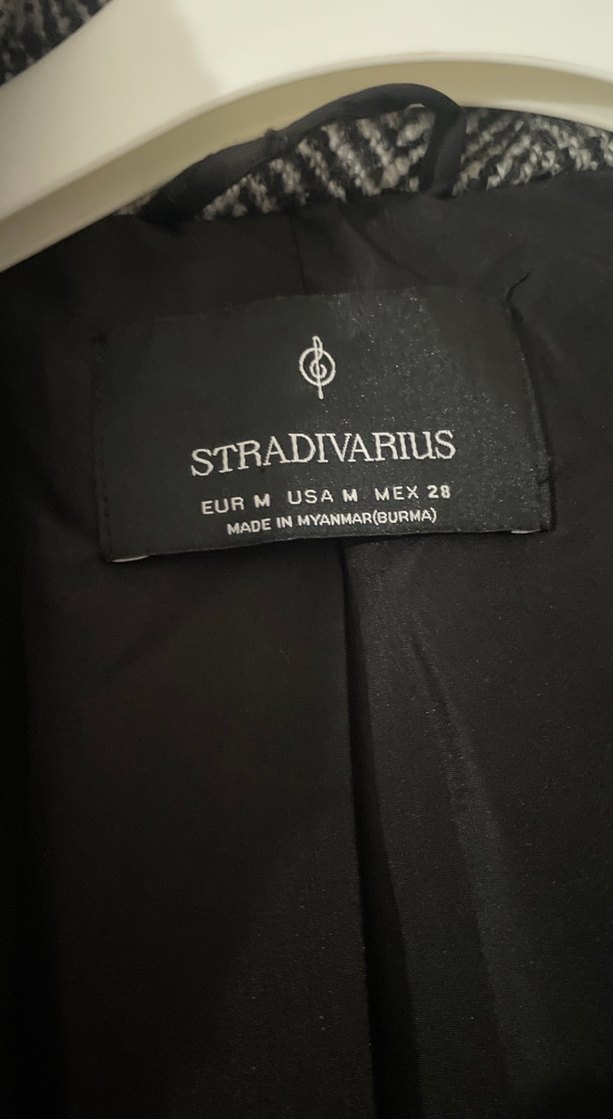 Gri Midi Düğmeli Kadın Yün Kaban - Görsel 3