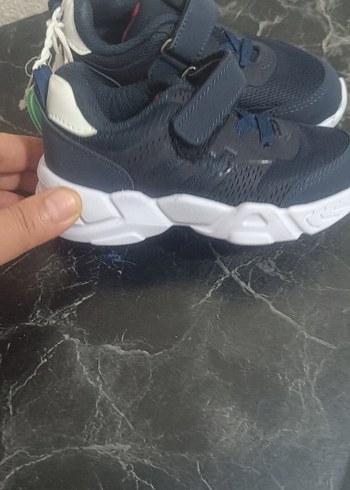LC Waikiki Gri Erkek Çocuk Spor Ayakkabı Velcro
