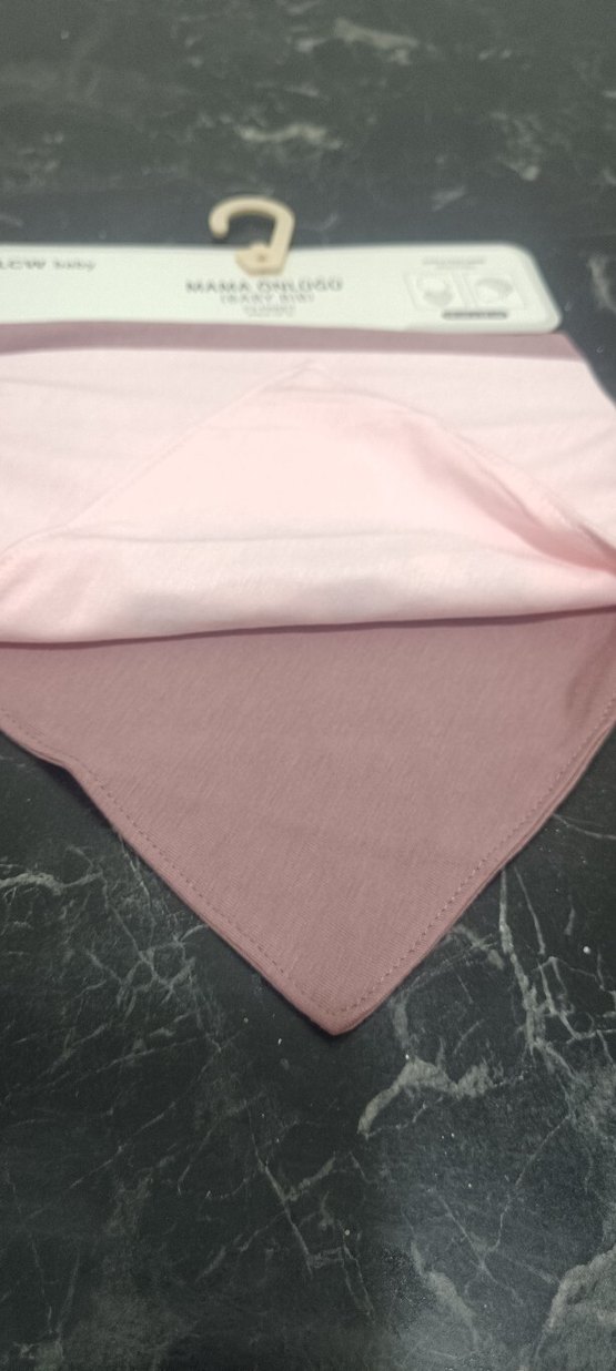 LCW baby Pembe Desenli Mama Önlüğü - Görsel 2