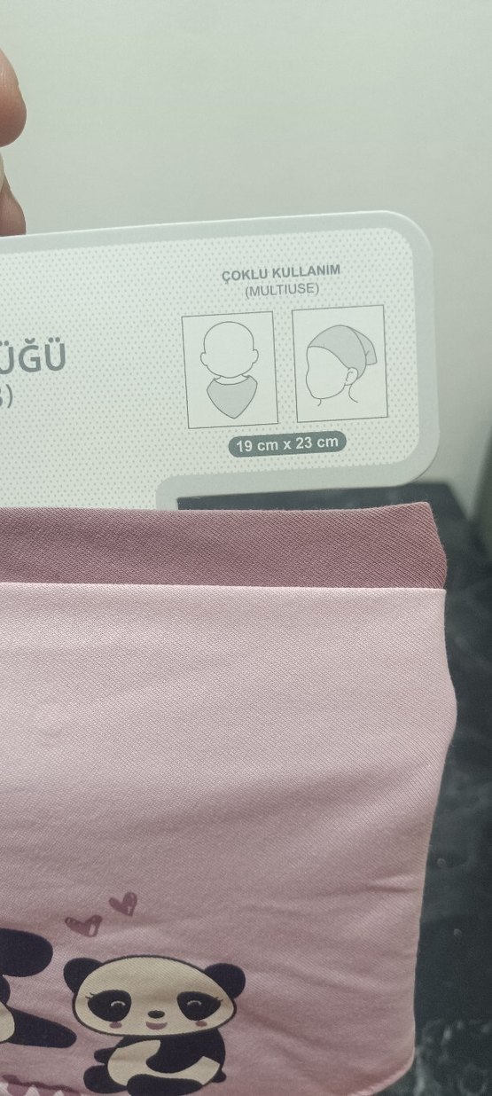 LCW baby Pembe Desenli Mama Önlüğü - Görsel 4