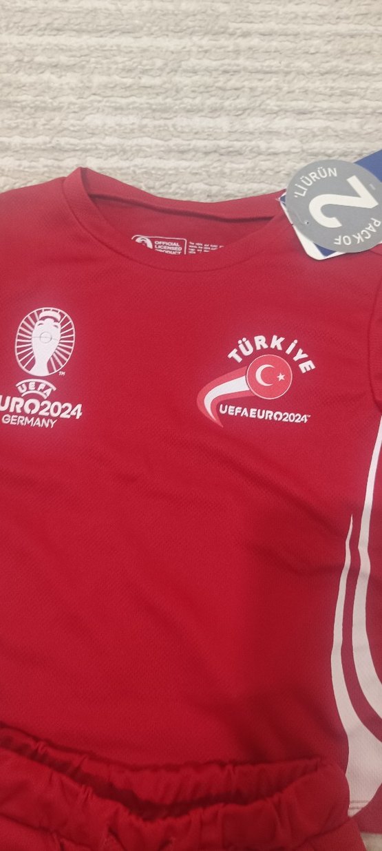 LCW Kids Kırmızı Baskılı Erkek Bebek Takımı - Görsel 5