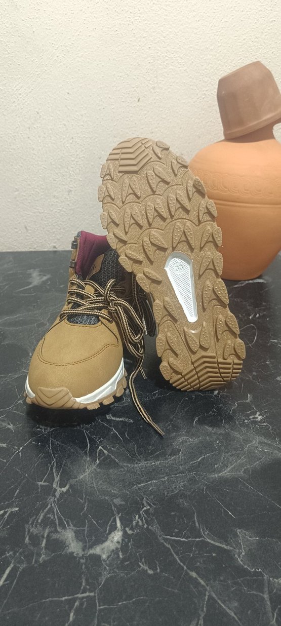 Renkli Kahverengi Erkek Bağcık - Görsel 2