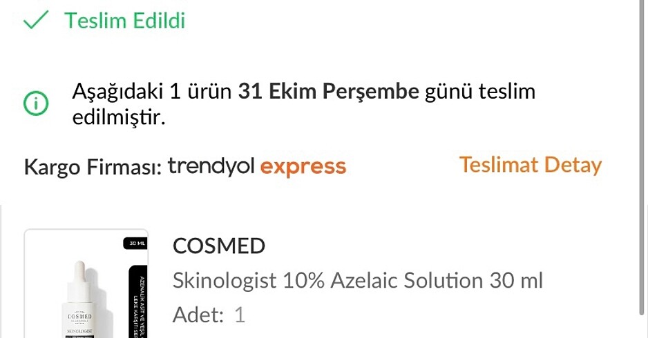  Beden Cosmed Azelaic Asit