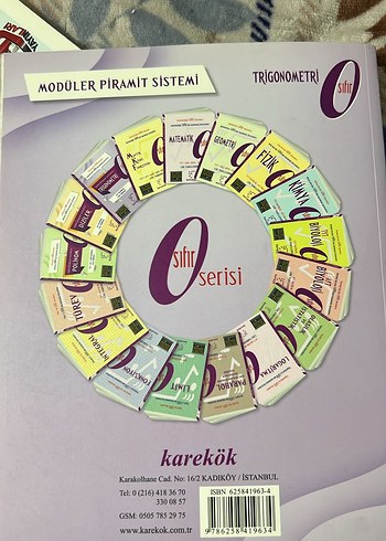 Modüler Piramit Sistemiyle Trigonometri Sıfır Kitabı