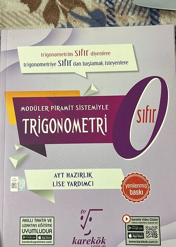 Modüler Piramit Sistemiyle Trigonometri Sıfır Kitabı