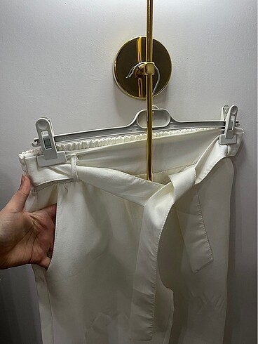 Diğer Krem bilek boy pantalon
