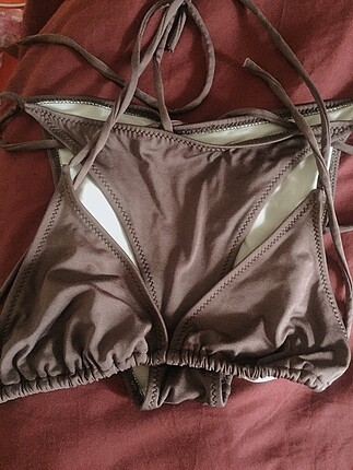 Bronz kahve bikini takımı