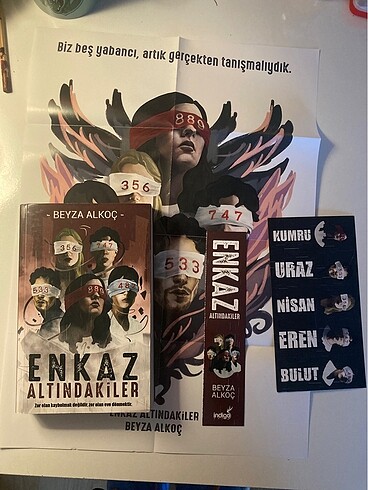 Enkaz Altındakiler kitap (Beyza Alkoç)