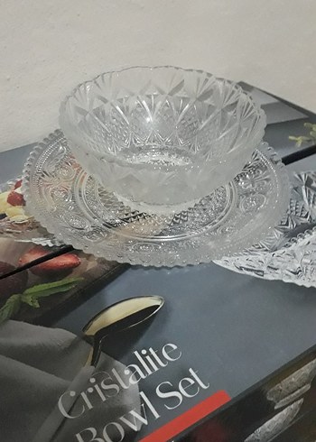 12 adet fiyatı Cam Kase ve Tabak Seti - Görsel 4