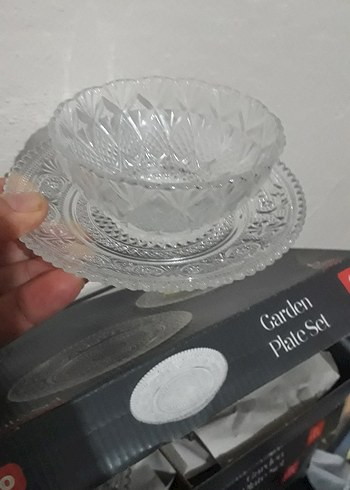 12 adet fiyatı Cam Kase ve Tabak Seti - Görsel 6