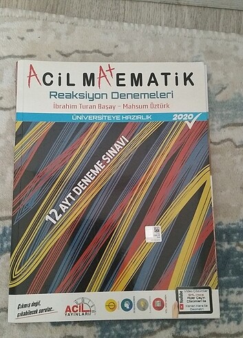 Acil yayınlari Ayt matematik Denemesi