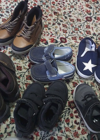 Kahverengi Tokalı Erkek Çocuk ayakkabi toplu - Görsel 2