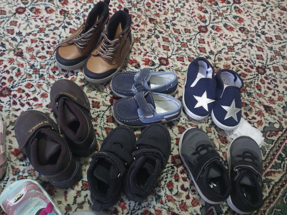 Kahverengi Tokalı Erkek Çocuk ayakkabi toplu - Görsel 2