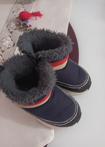 Gri Kürklü kız Çocuk Botu 25 numara - Görsel 2