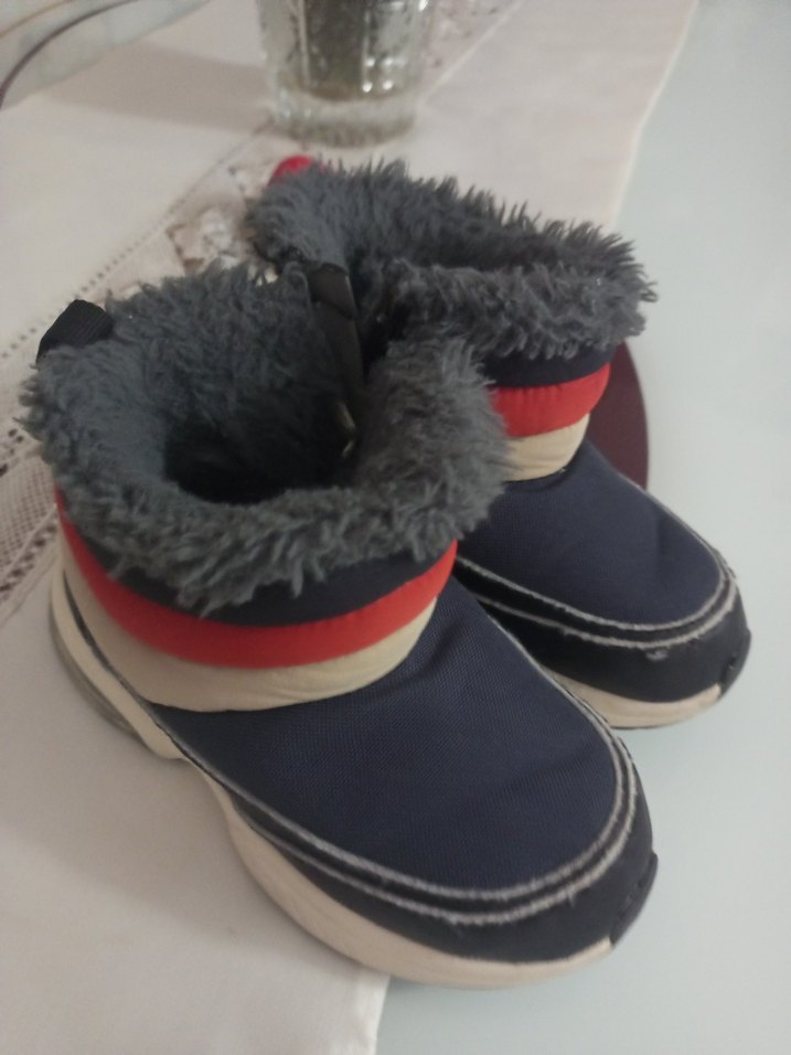 Gri Kürklü kız Çocuk Botu 25 numara - Görsel 3