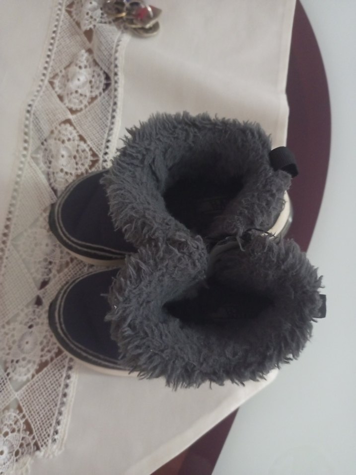 Gri Kürklü kız Çocuk Botu 25 numara - Görsel 4